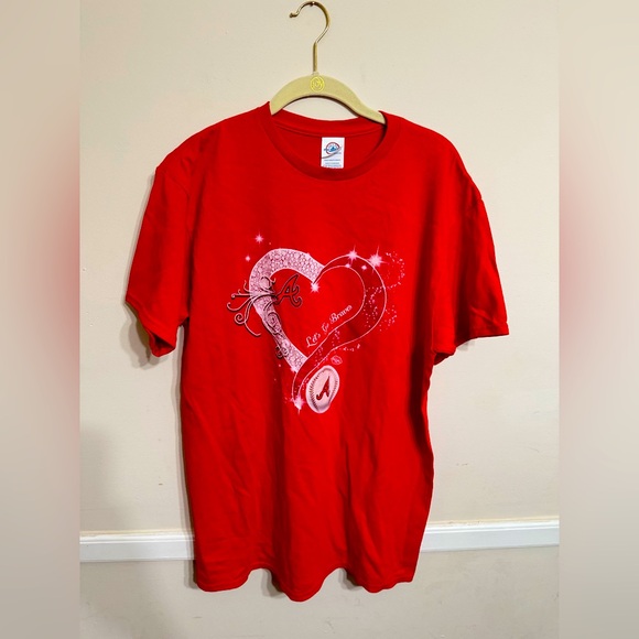 Delta | NWOT Atlanta Braves Women’s Short Sleeve Red T Shirt | Size Large - Picture 1 of 4
